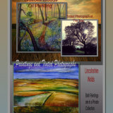 Paintings of Lincolnshire and Tinted Photograph