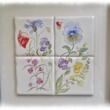 Unique Late Spring Tile Picture Price £80.00 + £10.00 P&P
