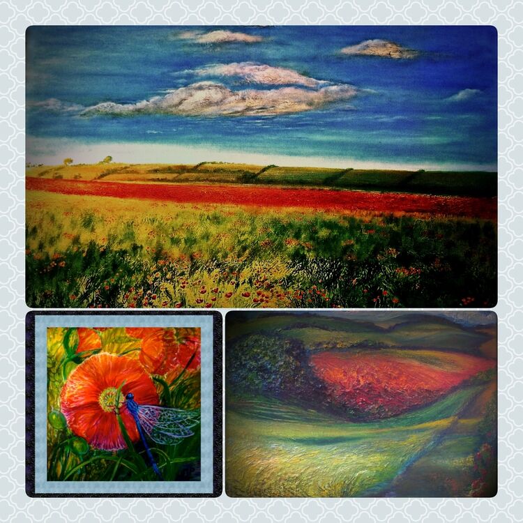 Painting the Summer. Poppy Inspiration