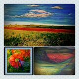 Painting the Summer. Poppy Inspiration