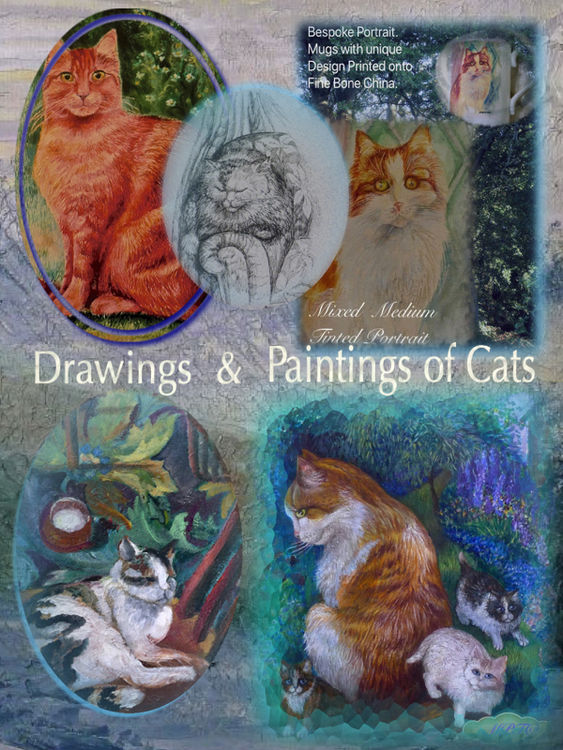 Drawings and Paintings of Cats