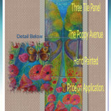 Three Tile Hand Painted Tile - Price on Application