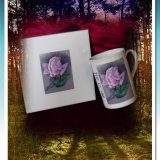 'Rose' Tile & Mug £19.99.