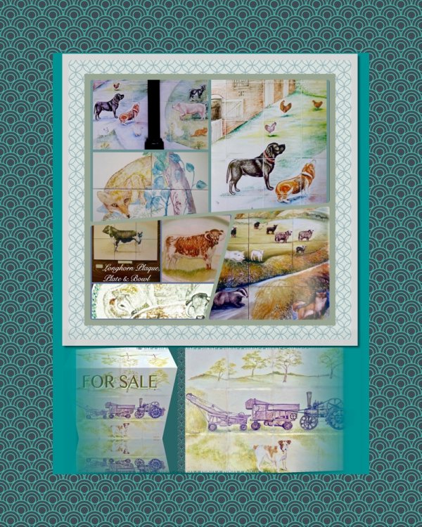 Examples of Farm & Wild Animals in Past Commission Artwork + 1 For Sale
