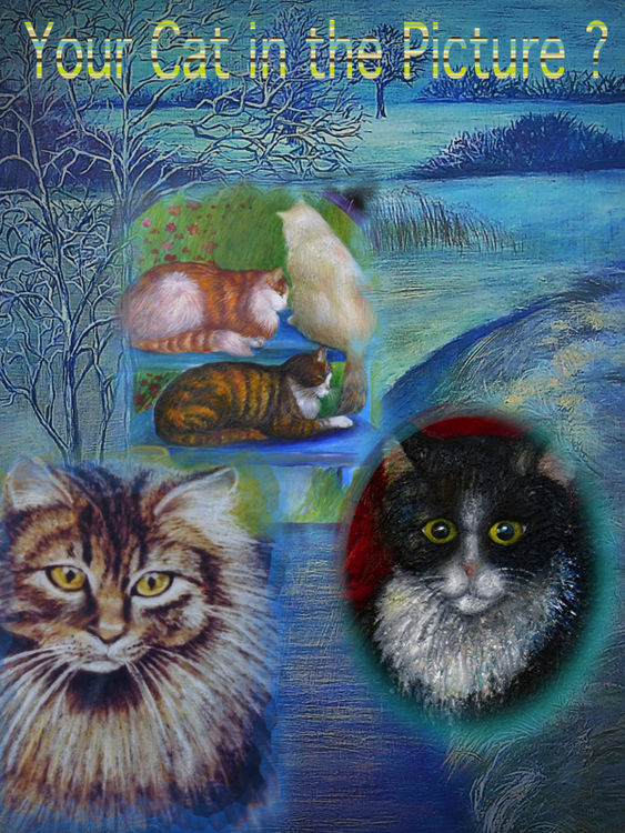 Cats in Art. Your CAT in the Picture.?