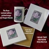'Rose' Tile & Mug £15.00