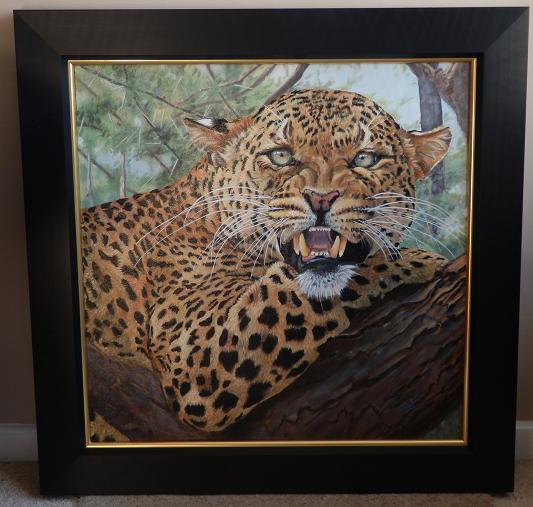 Snarling Leopard