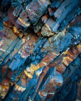 Rocks in Sandymouth Bay, Cornwall
