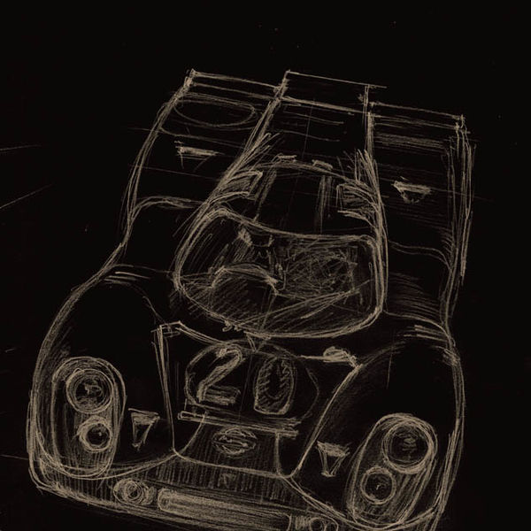 917 character study, sepia toned