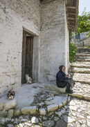 In the citadel, above the old town of Berat in in central Albania. - 2009<BR><BR><BR><br><br><br><br>