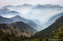 Looking south from above Milea in the Outer Mani, along the central backbone of the Taygetos Mountains.<BR><BR><BR><br><br><br><br><br>