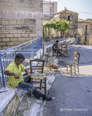Itinerant chair rushers, Proastio, Outer Mani, Peloponnese, Greece..<br><br><br><br><br><br>