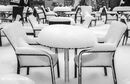 Cafe Chairs, Gulhane Park, Istanbul.<br><br><br><br><br><br>