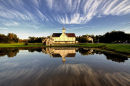 star barn reflection