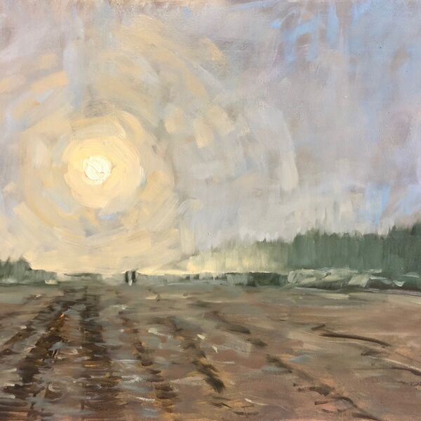 Misty morning on Holkham