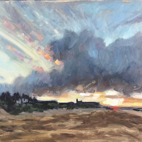 Winter Sunset at Old Hunstanton (sold)