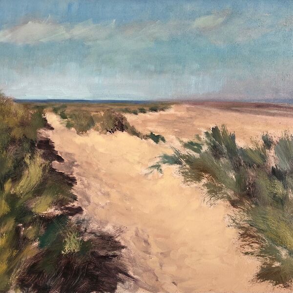 Dunes at Wells, looking out towards Holkham