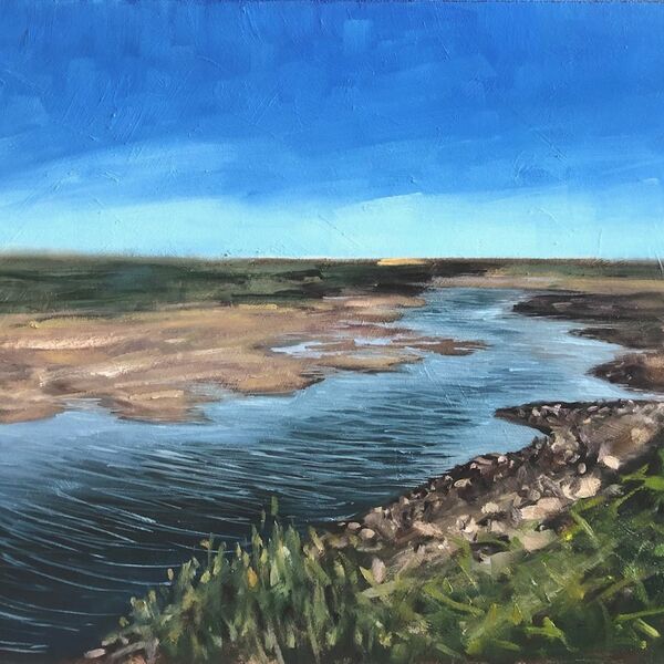 Burnham Overy, looking out towards Scolt Head Island (sold)