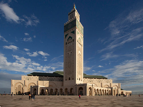 7 The Hassan 11 Mosque,Casablanca.