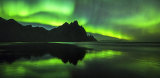 Aurora reflected