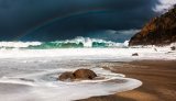 Rainbow over Portheras
