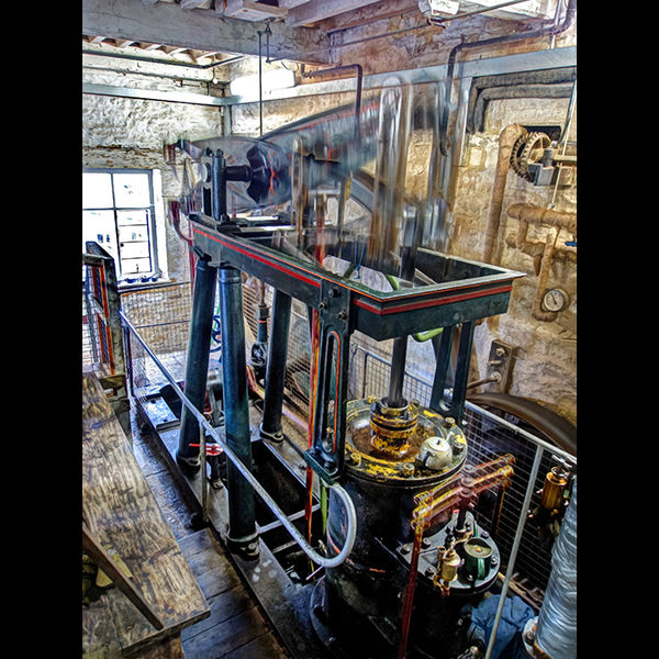 Beam engine in steam, built 1856 for Blenheim Palace