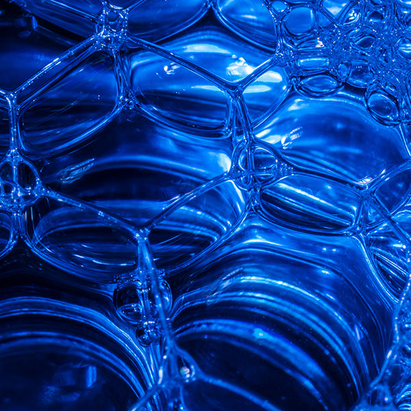 Blue bubbles
