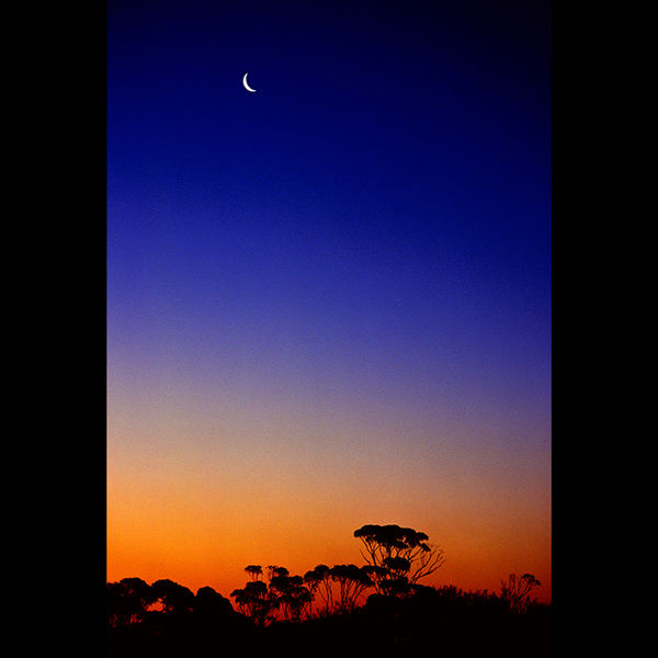 Crescent moon, Australia 1989