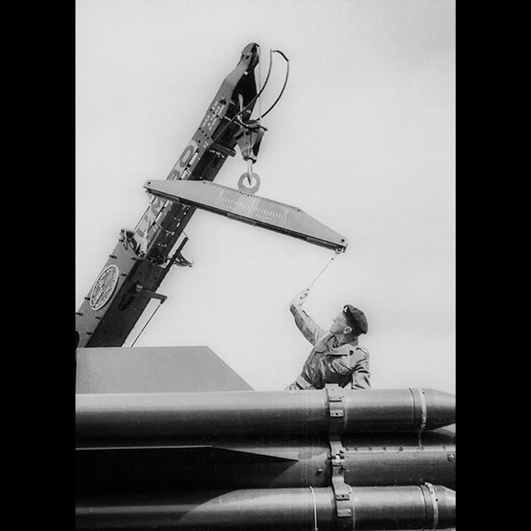 'In Defence of Our Country'. This picture, which won an Award in 1961, started my fascination with Photography