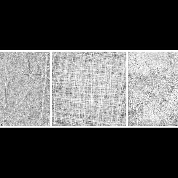 Jackson Pollock, Grey on Grey, No.1, No.2 and No.3