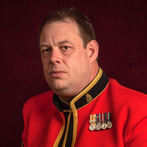 Tony in dress uniform