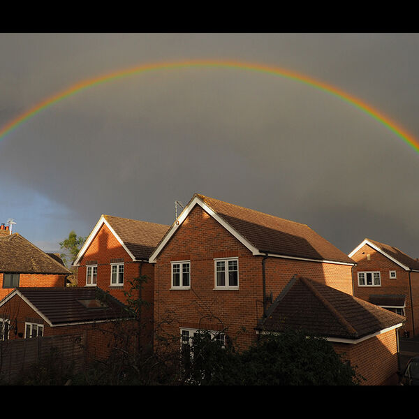 Rainbow from my window