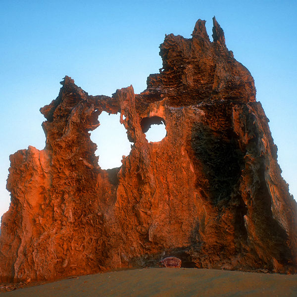 The Pinnacles at dusk, Australia 1989
