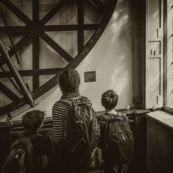 Visiting the museum