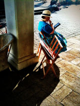 Sunny afternoon.