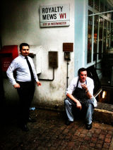 Fag break.