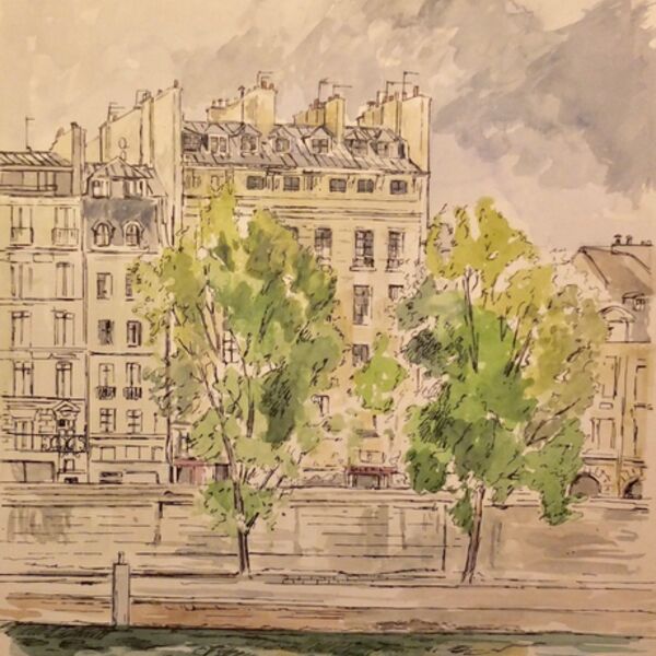 View over the Seine 1