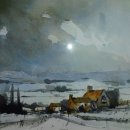 Winter storm over Maxstoke