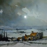 Winter storm over Maxstoke