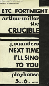 The Crucible - poster