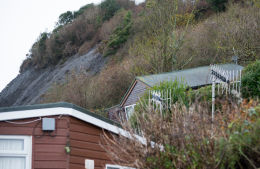 Monmouth Beach landslip-20777