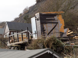 Monmouth Beach landslip-3992