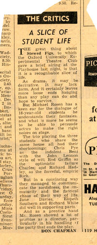 Stewed Figs - Oxford Mail review