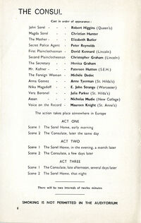 The Consul - programme 03