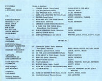 A Weekend Revue - programme 02