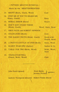 Yours Etcetera - programme 03