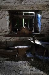 Tools and window, the blacksmith's workshop