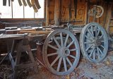 Inside the sawmill
