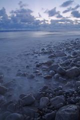 Llantwit Major seashore at dusk IV