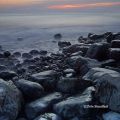 Seashore at dusk